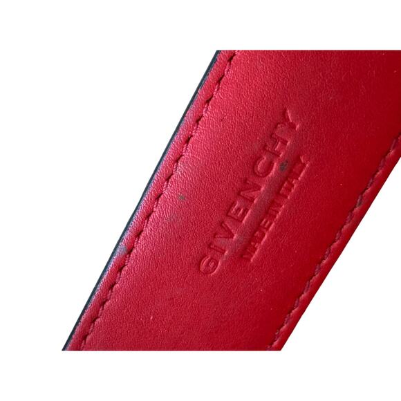Givenchy Red Whip Belt Bag Leather Small - Picture 12 of 14